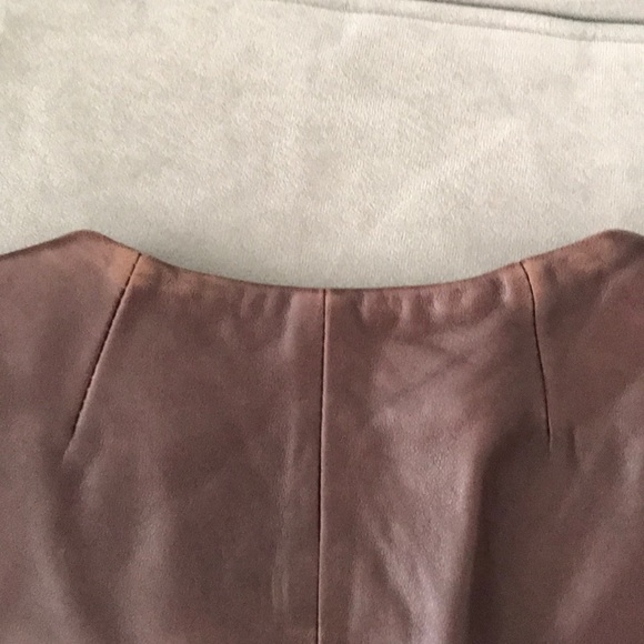 Banana Republic leather vest size XS - Picture 5 of 8